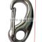 Safety and utility stainless steel carabiner hook form DongGuan factory