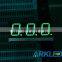 SMD 0.8 inch three digit Seven segment led display with multi color