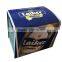 Unique design on tissue box holder made of tin plate tissue box cover for sale