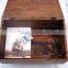 industrial Wine Crate Coffee Table on Castor
