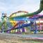 Hot fiberglass water slide spiral amusement park rides for sale