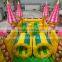 Full printing dragon obstacle course for children,Hot rental Inflatable bouncy castle/Jumping house adventure