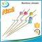 Bamboo Stick With Decorations / Star Toothpicks for the Party / Star Toothpicks