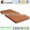 embossed wood grain resistant solid wpc composite decking