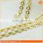 Dubai new gold chain design metal material for bag and purse