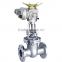 low price knife type metal seated electric gate valve dn250