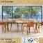 garden wicker chair stack rattan chair for restaurant(TC065)