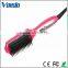 Hot straight hair curly hair 3-in-1 Tourmaline Ceramic material hair straightener brush