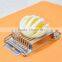 Kitchen Tool Promotional Portable Stainless Steel Egg Maker Cutter Egg Slicer