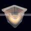Candle Holder /clear Glass Frosted Wax Storage Empty Jar