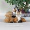 christmas furry small plush miniature squirrel