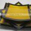 Set of 3 Square Lacquered Plates, Beautiful Dishes for Serving From Vietnam