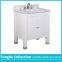 White Bathroom Vanity Carrera Marble Top