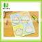 Cheap office supply paper sticky notes cube memo pad custom sticky note with wooden pallet