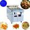 Automatic double basket snack deep fryer Hot Sale Best Price Barbecue Hot Lava Stone Grill