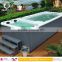 Fiberglass Swimming Pool Make of Acrylic Spa Swimming Pool with Massage Jets