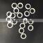 Eco-friendly plastic injection molding 16.5mm food grade PP ring for silicone valve