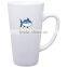 Cheap price 17oz sublimation cone shape white mug, sublimation color changing mugs
