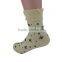 Rabbit lace trimming dot sex women microfiber socks