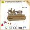 China factory pine wood tree jewelry display with mirror