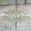 GNW FLD-Hanging 161026 Latest design white large hanging hydrangea flowers garland for wedding central decoration