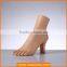 Fiberglass Boutique Measurements Display Foot Mannequin