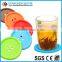 Beautiful flower shaped silicone anti-hot table mat