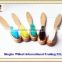 Colorful bristle bamboo thin handle toothbrush for family hotel or travel