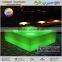 LED luminous decorative square big flower pot