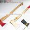Best quality carbon steel wood splitting axe with wooden handle