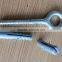 Metal Cup Hooks Eye Shape Screw Hooks Self-tapping Screws Hooks Ring