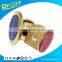 2016 hot sell elegent high-end golden color with diamond phone car holder