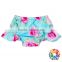 Multicolored Floral Print Diaper Covers 100% Cotton Cloth Diaper Cover Fashion Ruffle Diaper Cover Baby Bloomers