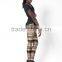 OEM Different Design Trible Style Printed Gold Visual Sequined Patten Leggings Women