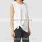 2016 Fashion Lightweight Knot Hemline Sleeveless Tank Top HST8036