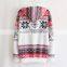 Christmas Clothes Snowflake Printed Sweatshirts Women Pullover Casual Hoodies Hoody Sweater Lady Hoody