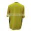 top quality polyester fabric black and yellow jersey