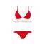 High Quality Red Sling Sexy Women Push up Bikini Swimwear