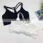 Comfortable Removable Pads Wireless Criss Cross Back Sexy Ladies Yoga Bra