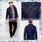 2016 Hot New Men's Vogue Blue Denim Jackets Street Wear Styles Outwears