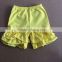 New design girl ruffle shorts summer boutique shorts toddler Cotton Children Casual Short pants