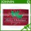 fashionable and charming festival decoration for christmas polyester flag