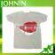 No MOQ silk screen printing simple design 100% cotton t-shirts