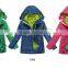 kids hardshell jackets winter with polar fleece removable liner