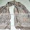 Silk Scarf with Aari work