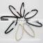 Simple Design Weave Rubber Band Hair Band For Ladies