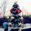 5-метровый надувной ёлка для наружной украшения на Рождество