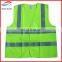 the NEWEST Hi-vis reflective tape Roadway green warning vest