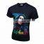 China Factroy Slim Fit Short Sleeve Mens Custom T Shirt With 3D Printing