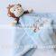 lovely plush baby comforter blanket various design accept OEM service CE pass